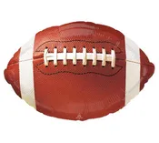 18" Football Shaped Balloon