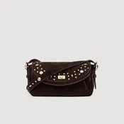 LE MAMBO JANYS studded suede bag