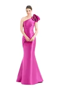 Alexander by Daymor 1673 Asymmetric Neck One Shoulder Dress