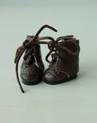 20mm Laceup Boots (Dark Brown)