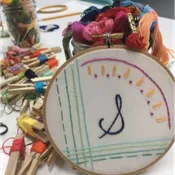 Hand Emb 101: Tuesday, July 14 &amp;amp; 21, 2026 (7:00-9:00pm)