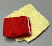 #750 Vintage Ken Red Trunks and Yellow Towel ONLY