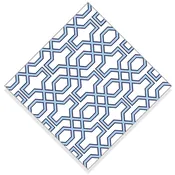 Blue Trellis Paper Cocktail Beverage Napkins