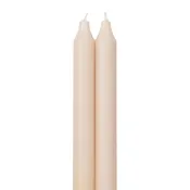 12" Taper Candle Set/2 - Custard