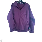 Athletic Jacket By The North Face In Maroon, Size: M