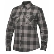 Ashwood - Ladies Black & Gray Armored Flannel