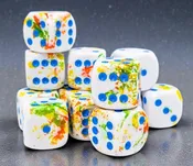 12D6 Brush Series Dice Block | Breezy