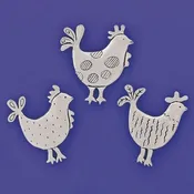 Basic Spirit: Medium Magnet Set-Roosters