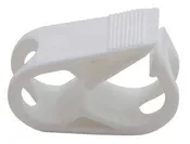 HDF HOSE CLAMP WHITE LARGE