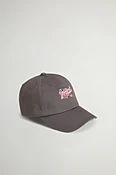 Casquette de baseball en sergé de pur coton - Unisex - Gris