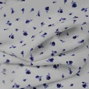 Blue Buds Rayon Challis