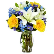 BLUE HUES FLOWERS