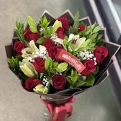 #3 Lilies and Roses Bouquet