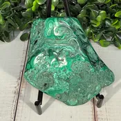 2"x3" Malachite Stone—Polished & Natural Mix