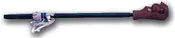 Genuine Native Made Catlinite Eagle Claw Pipe Length 28”