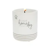 A House Is Not A Home Without A Dog Candle