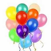 12 LATEX BALLOONS...(LB).. WITH WEIGHT TO SEND