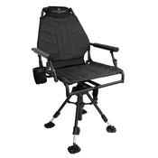 Black Sierra Hi-line Swivel Blind Chair