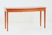 Bowfront Glove Table