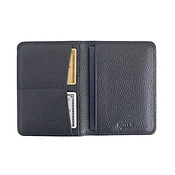 AirTag Trackable Passport Wallet RFID Blocking