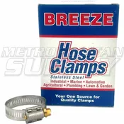Breeze Power-Seal Hose Clamp 13/16" - 1-3/4" (10/box)