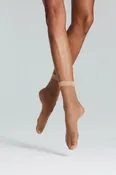 All Nude Ankle Socks 10D - Ultra-sheer, Invisible, Skin tones