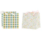 Easter Icons/ Plaid Mini Gift Bag Set of 6