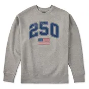 Adult Unisex 250 USA Every Wear Crew Sweatshirt