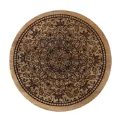 12" Mandala Wooden Lazy Susan