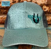 Kyle Tack Logo Glitter Hat Mint