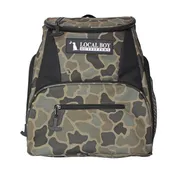 Local Boy Cooler Backpack in Brush Camo
