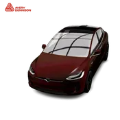 Avery Dennison® SW900 Supreme Wrapping™ Film – ColorFlow™ 476 Satin Solar Dawn (Red/Black) | 60"