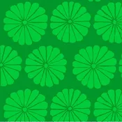February 2021 - Damask Flower - Lime
