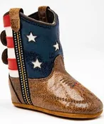 Boot Barn Infant Boys' Flag Poppet Western Boots - Round Toe 10156D