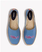 Men's Original Espadrille | Embroidery | France 24 - Laguna Blue