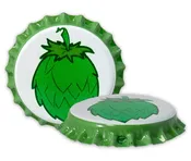 Hop Cone Bottle Caps | Oxygen Absorbing 26mm Crown