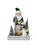 8" Santa With Toys