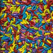 17,000 Ct Crazy Bananarama Banana Flavored Candy