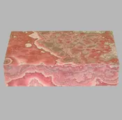 Asprey & Co Rhodochrosite Box, Pink Inca Rose Stone — Daniels Antiques