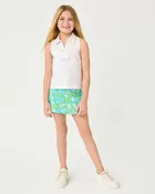 Girls Mini Aila Upf 50+ Skort - Day Dream Blue Throw Me A Line
