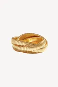 12MM Rolling Bracelet in Yellow Gold