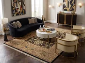 Black &amp; Gold Floral