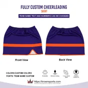 Custom Sublimated Cheerleading Skirt – Purple