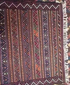 Aztec Design Turkomen Area Rug