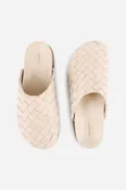 AGGIE LEATHER SLIP ON MULE