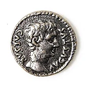 Augustus - Twelve Caesars Roman Coin