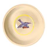 bluebird of happiness bowl