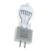 1000225 Ushio DVY 650W 120V G5.3 Clear Halogen Lamp