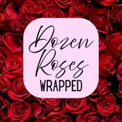 Dozen Roses Wrapped Bouquet