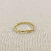 18kGold Filled Birthstone Rings